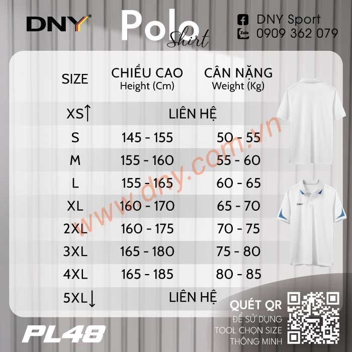 MẪU ÁO POLO THIẾT KẾ THEO YÊU CẦU | DNY-PL2605280048